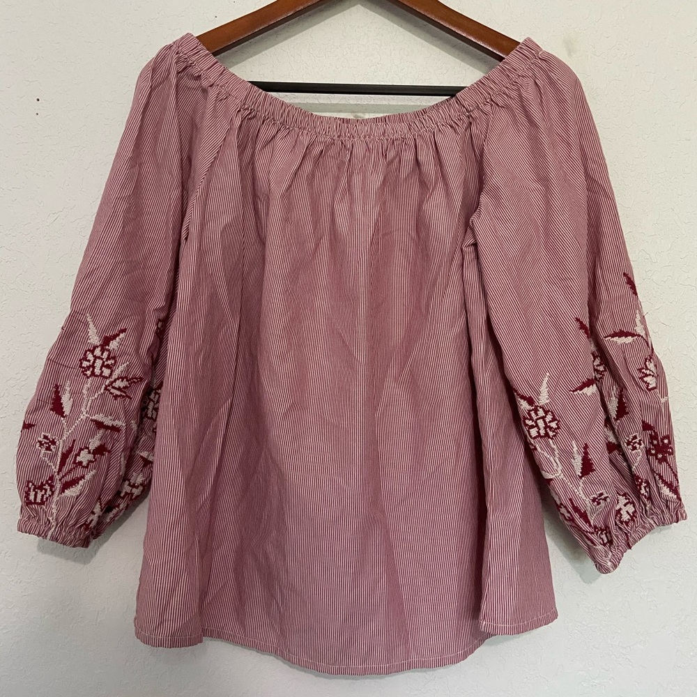 Simply Styled Off the Shoulder Top